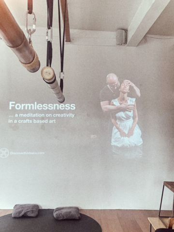 Formlessness - creativity in Kinbaku Shibari Japanese Rope Bondage Semenawa