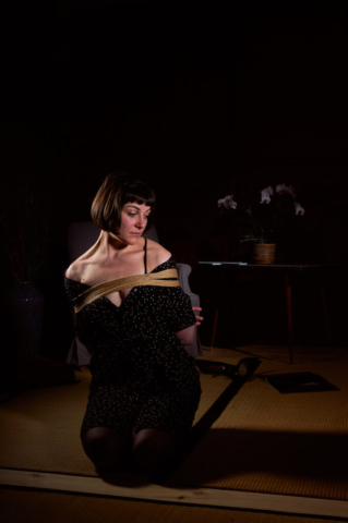 Kink Kinbaku Photoshoot Pornart phantasy hot young girl gets punished and examined by professor