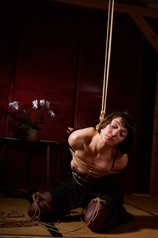 Kink Kinbaku Photoshoot Pornart phantasy hot young girl gets punished and examined by professor